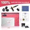 KOSMCCO Notary Bag with Lock, 13.6 x 10 Inches Heavy