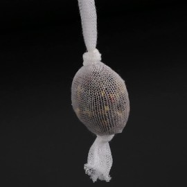 Nvanvmm 10Pcs PVA Mesh 25mm Wide Soluble Fish Refill Nets Carp Fishing PVA Network Stocking Boilie Rig Bait Wrap Net Bags 5M