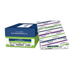 Hammermill 120040 Copier Digital Cover Stock, 60 Lbs., 18 X 12, Photo White, 250 Sheets