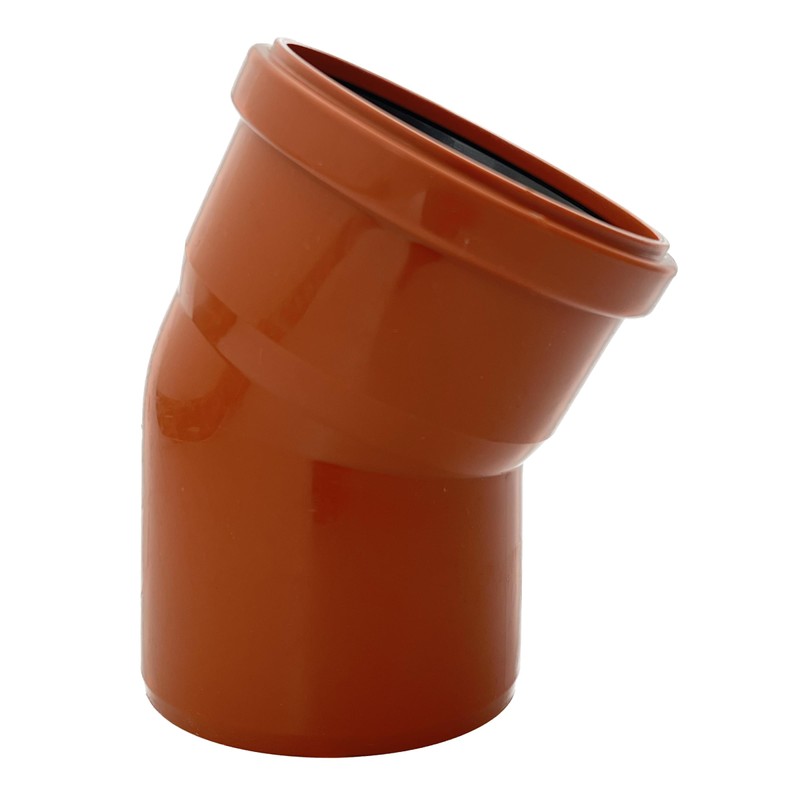 KG Bogen DN 160 30° PVC-U SN8 Angle | Elbow
