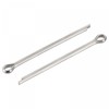 sourcing map Split Cotter Pin, 4mm x 60mm Stainless Steel