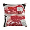 Steak Out Throw Pillow