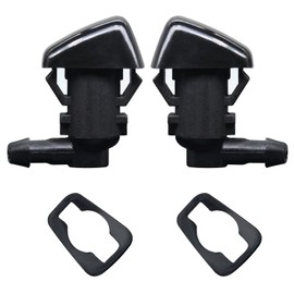 Amavoler Windshield Washer Sprayer Nozzle Aftermarket Replacement Accessorie Fit for 07-11 Dodge Nitro, 08-12 Liberty, 06-10 Commander. OEM #: 55157319AA,4806312AA. (2pcs)