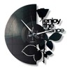 DISCOCLOCK - Enjoy The Silence Clock on 100% Recycled Vinyl