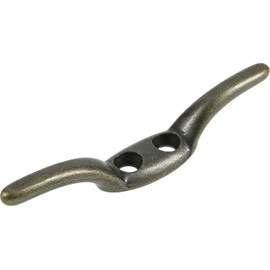 The Hillman Group Hardware Essentials 852714 Rope Cleat Antique Brass 2-1/2" - 2 Pack
