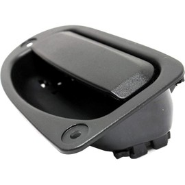 Evan Fischer Interior Door Handle Compatible with 1993-2011 Ford Ranger, 1998-2008 Mazda B3000 & 2003-2004 Mazda B2300 Rear, Driver Side Textured Black USA Built Vehicle