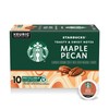 Starbucks K-Cup Coffee Pods, Flavored Hot or Iced Coffee, Maple