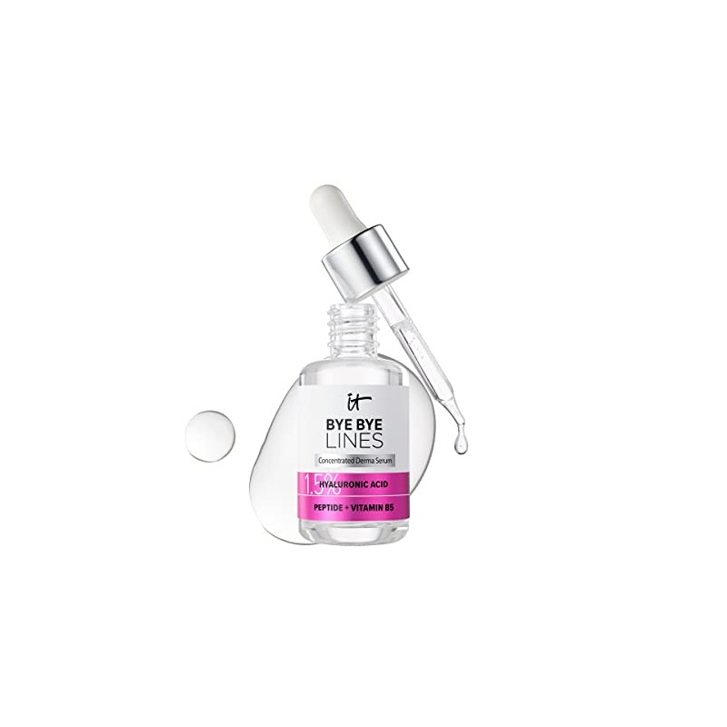 It Cosmetics Bye bye lines, Serum, Suero con Ácido Hialurónico,