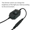 LED Strip Dimmer Switch Contorller 12-24V DC PWM Rotary Inline