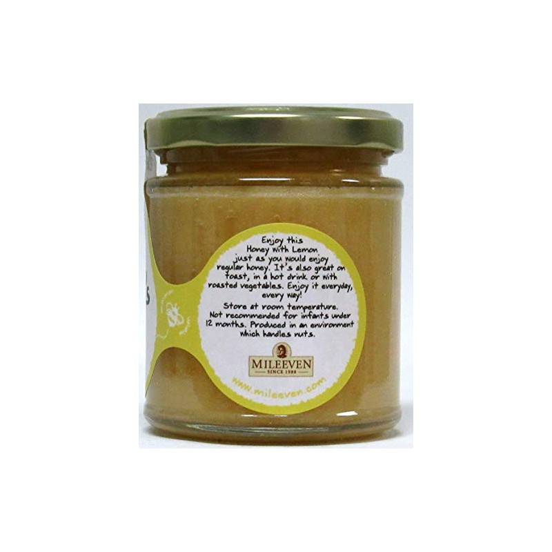 Mileeven Sarah's Zingy Honey with Lemon, 8.8 Ounce