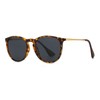 laureles Leopard Frame Polorized Full Reader Sunglasses for Women 1.75