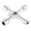 OriGlam 4-Way Key, Multi-Functional Utilities Key, Plumbing Key Wrench, Plumber