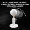 Amy Sport Rubber Golf Tees for Driving Range (Pure White