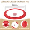uxcell 1Pcs Universal Lid for Pot Fit 10, 11, 12