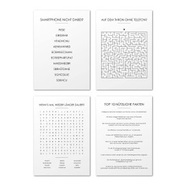 Toilet Pictures Decoration Funny A4 Poster Without Frame | Bathroom Toilet Funny Sayings Puzzles | Wall Pictures Set of 4 Black White Decoration Guests Bathroom Toilet (Single)