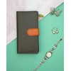 Large Multi-Colour Leather Purse RFID Blocking - Women's Designer Wallet