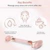 Zoe Ayla Facial Roller, Rose Quartz, 1 pc - Essential