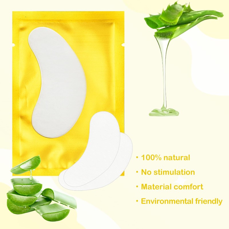 Auptiz 60 Pairs Eye Pads for Eyelash Extension, Extension Eyelash