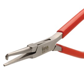 The Beadsmith Split Ring Pliers - Easily Opens Split Rings to Attach Findings, 5 Inches (127 mm), Use with Any Size