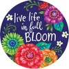 Full Bloom Suncatcher Made in The USA, 8 inch Diameter