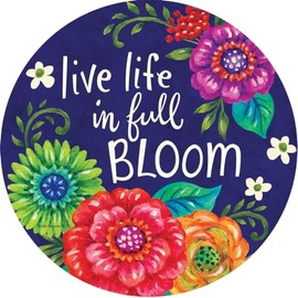 Full Bloom Suncatcher Made in The USA, 8 inch Diameter