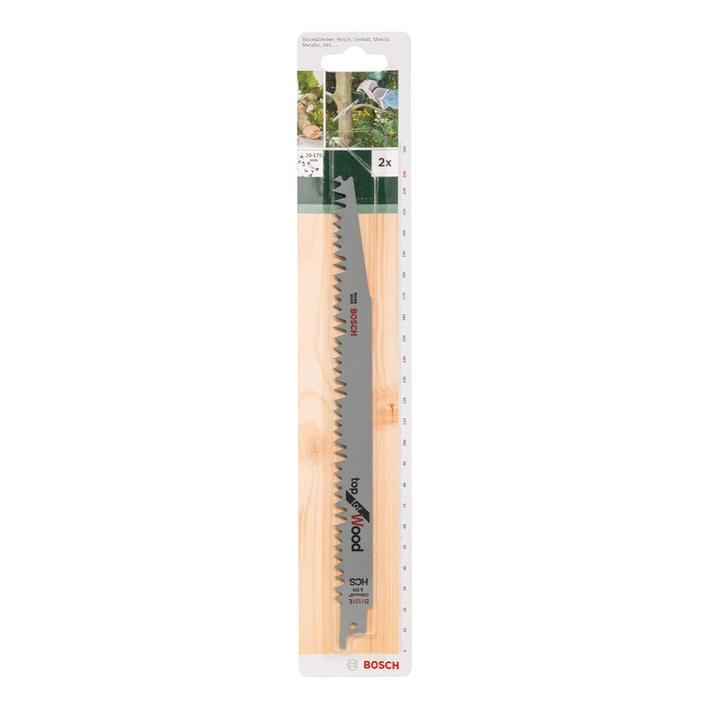 BOSCH S1131L/2G Saver Saw Blades for Wood 2 Piece Set