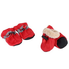 Dog Boots Protector Anti-Slip Pet Cotton Padded for Boots for Small Dog
