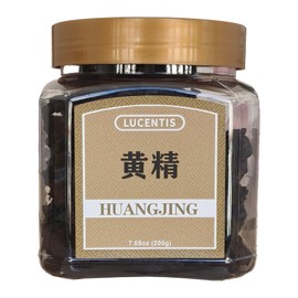 Premium Wild Polygonatum Sibiricum, 7.05oz/200g, Solomon's Seal, Huang Jing, Chinese Herbs, Nourishing Tea，黄精