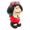 Muna Maceta Cerámica Mafalda Pintada A Mano Esmaltada Decorativa
