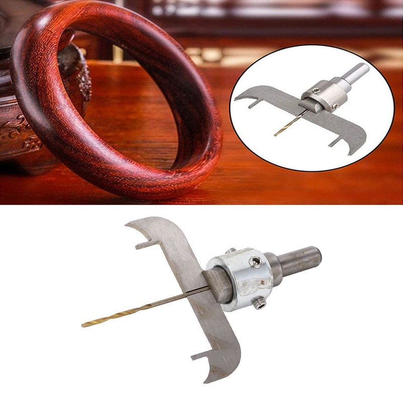 Bracelet Milling Cutter Woodworking Ring Maker Drill Bit Set HSS