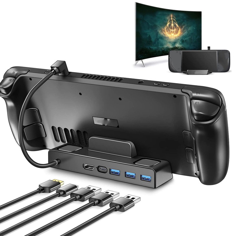 for Steam Deck Docking Station HD Multimedia Interface 2.0 4K