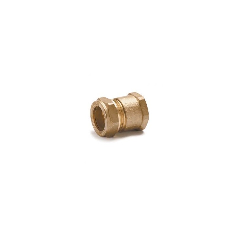 UKDD® 15mm Compression by 1/2" BSP Brass Female Iron Coupler
