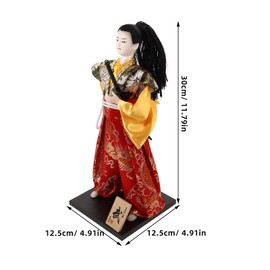 Vaguelly Samurai Action Figures Japanese Decor Home Decor Crafts Dining Room Table Decor Office Desk Decorations Decorate Japanese Doll Japanese Room Decor Accessories Household