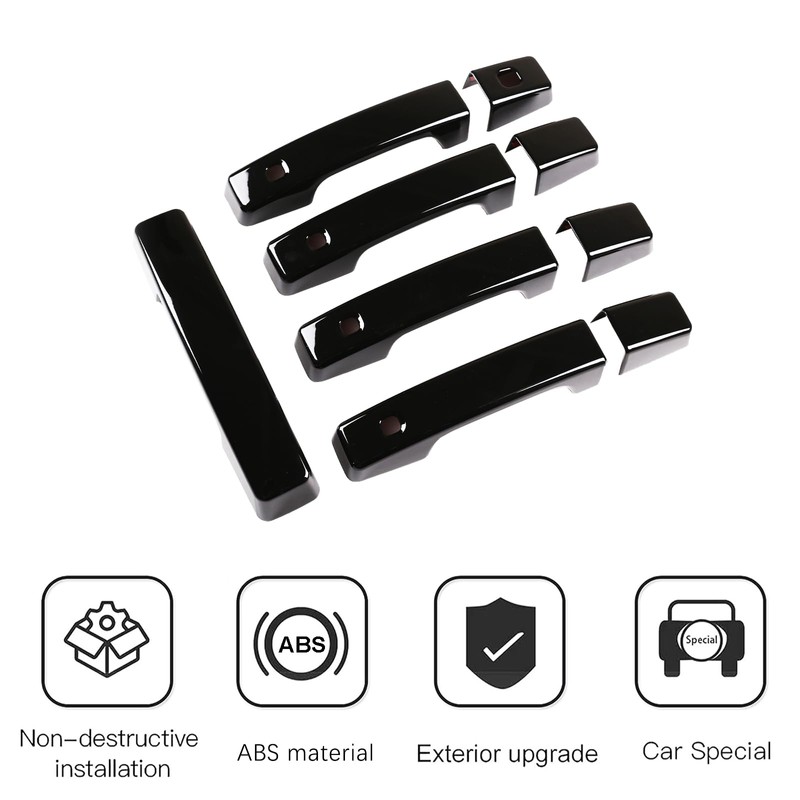 PIUGILH Car Exterior Door Handles Cover Compatible with Land Rover