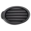 TRQ Front Right Fog Light Hole Cover Black Passenger Side