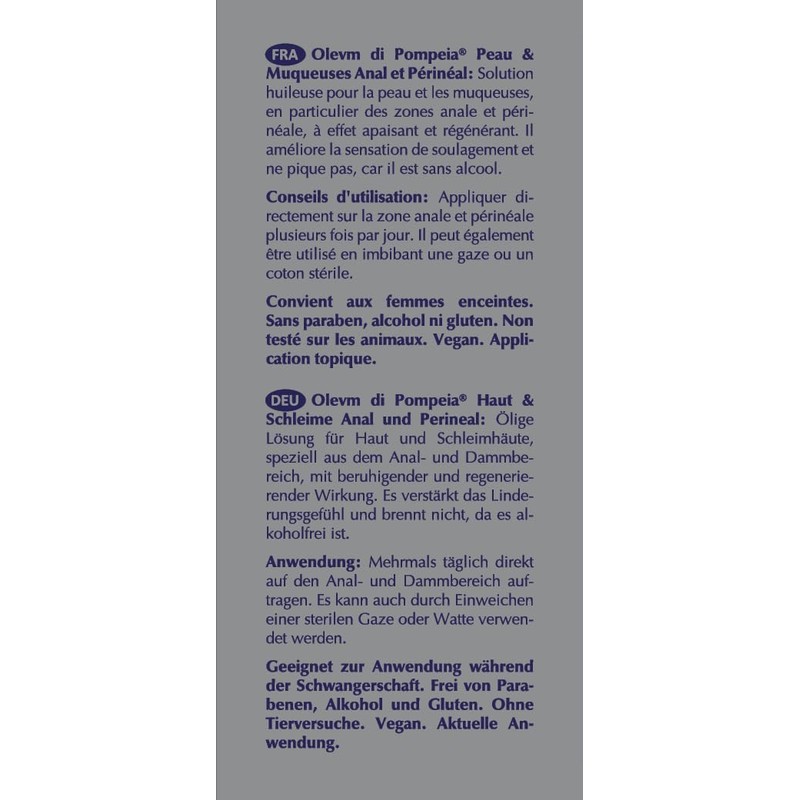 Olevm di Pompeia and Perineal Skin and Mucosa - With