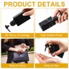 Domensi 6 Pcs 100ml /3.4 oz Pump Bottle Mini Travel