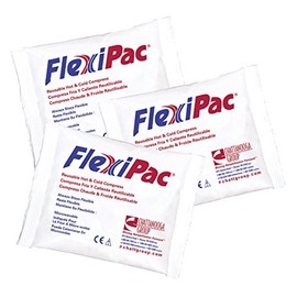 Flexi-PAC Reusable Hot/Cold Compress Pack, 5 x 6 - Bundle of 3 Packs
