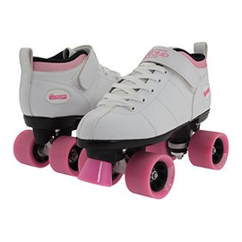 Chicago Bullet Ladies Speed Roller Skate –White Size 6