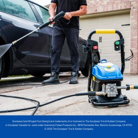 Goodyear 2200 PSI Compact Electric Pressure Washer, 1.65 GPM