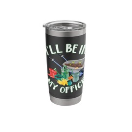 I'll Be In My Office Cute Vegetable Garden Stainless Steel Insulated Tumbler