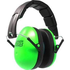 Edz Kidz. Kids Ear Defenders Children Girls Boys Toddlers and Teens. Hearing Protection for Kids. Earmuffs for Autism. Great Noise Reduction. CE Certified (Green)