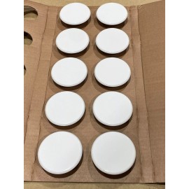 Viking 10 – Viking Concealed 23463 White Push on Large Cover Plate 165F (74C) for Fire