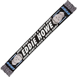 Eddie Howe Scarf | Soccer Fan Scarf | Newcastle Style | Premium Acrylic Knit