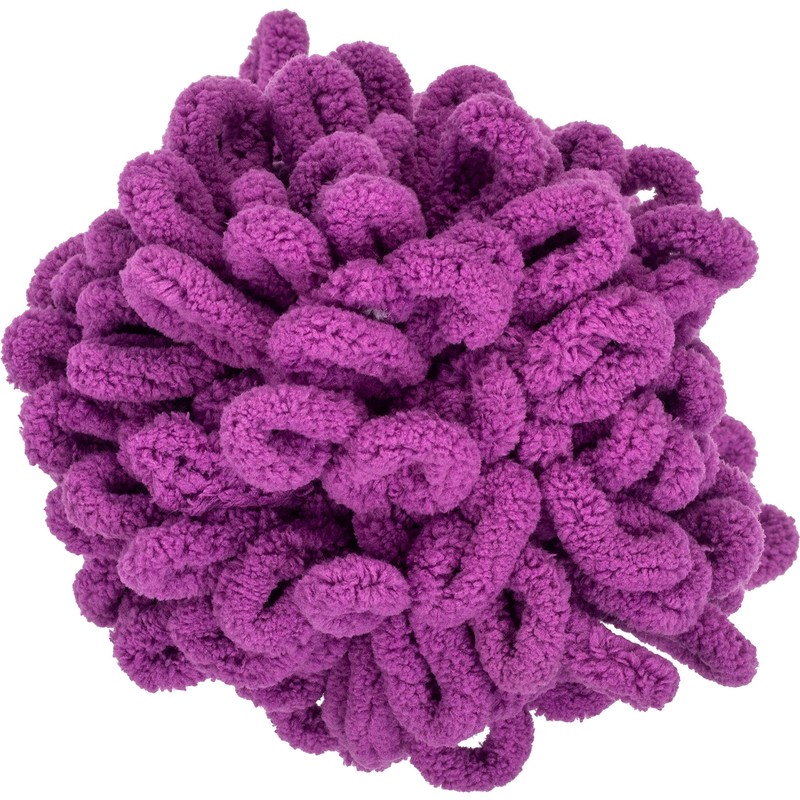 Red Heart E884.0115 Loop-It - Ovillo de lana, Berry Gorgeous,