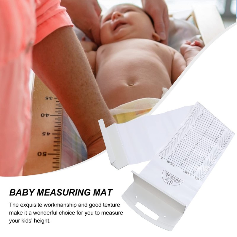 POPETPOP Baby Measuring Mat Baby Infantometer Height Ruler Measuring Mat