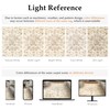 WondRg 2x6 Washable Neutral Runner Rug Beige Vintage Hallway Kitchen