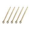 sourcing map Split Cotter Pin - 3mm x 50mm (1/8
