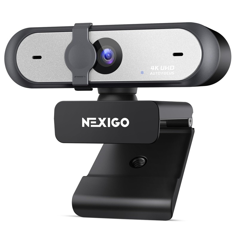 NexiGo N660P Pro 4K - Webcam, Color Negro