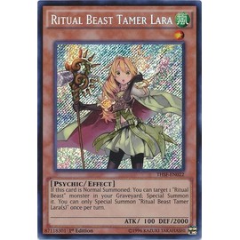 YU-GI-OH! - Ritual Beast Tamer Lara (THSF-EN022) - The Secret Forces - Unlimited Edition - Secret Rare